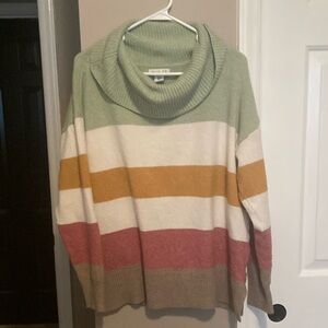 Colorful Striped Sweater